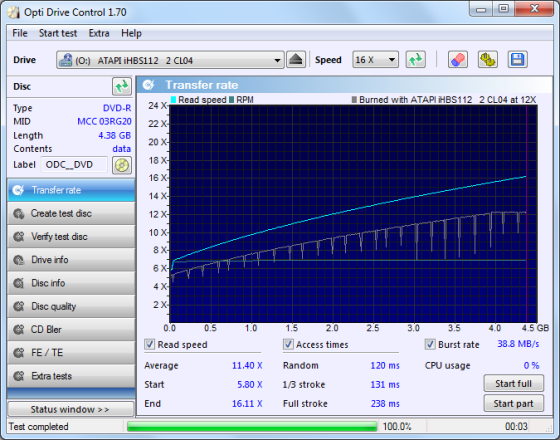 Cd Speed Test - Benchmark Cd Rom And Dvd Drives